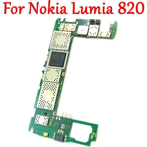 Tested Full Work Original Unlocked Mainboard Motherboard Flex Circuits Cable FPC For Nokia Lumia 820 Motherboard RM-825