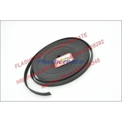 High Quality 5meter S2M timing belt width 6mm HTD2M open rubber belt 3D Printer Accessories S2M-6 Industrial Rubber 2GT belt