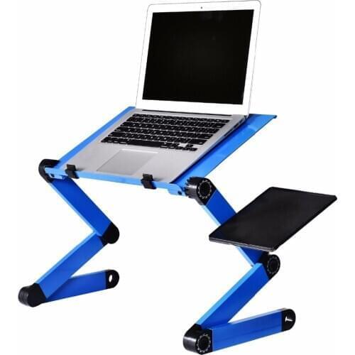 Adjustable Portable Laptop Table Folding Computer Desk Students Dormitory Laptop Table Computer Stand Bed Tray Home Furniture