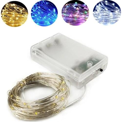 1M 3M 5M 10M Copper Wire LED String Lights Christmas Decorations for Home New Year Decoration Navidad 2022 Garland Fairy Light