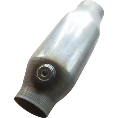 2Pcs 2.5in Universal Catalytic Converter High Flow 410250 Replacement, Spare Parts