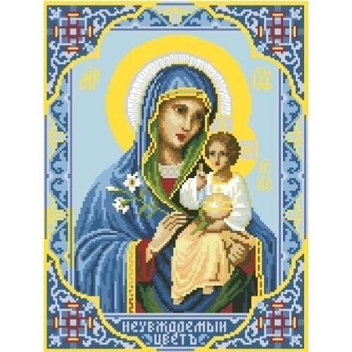 Top Quality Religious cross stitch kit Holy Mother of God Virgin Mary Madonna and Child, holy mother and child