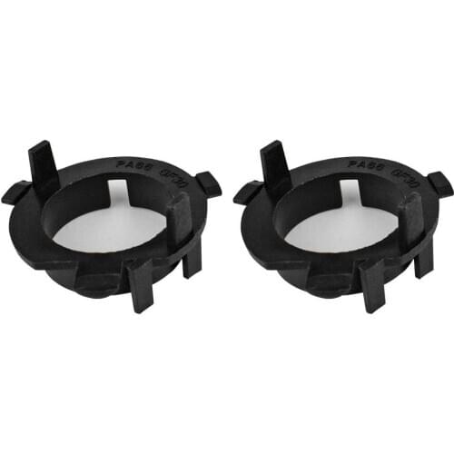 1Pair H7 LED Headlight Bulb Base Adapters Holders Retainers for Hyundai Kia