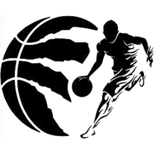 14.2CM*11.3CM Fashion Basketball Player Car Sticker Vinyl S9-0164