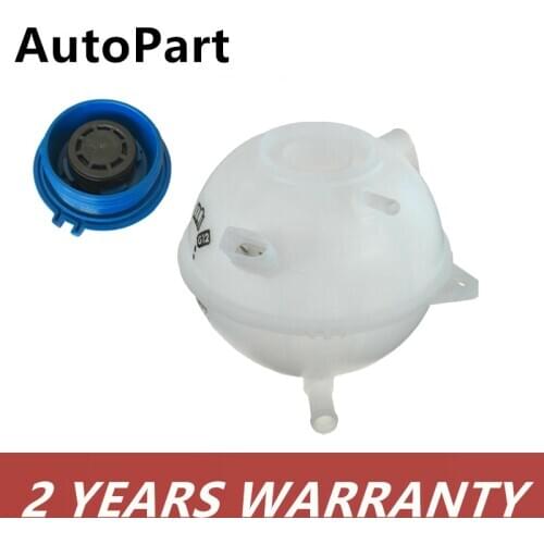 1J0121321A 1J0121407D 1J0121403B Radiator Overflow Reservoir Expansion Bottle Tank Cap Set For Audi A3 TT VW Bora Golf Beetle