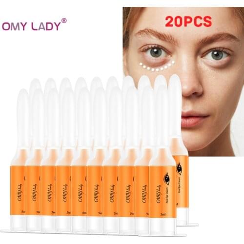 20PCS OMY LADY EyeCream Instant Remove Eyebags Firming Eye Anti Puffiness Dark Circles Under Eye Anti Wrinkle Anti Age Eye Care