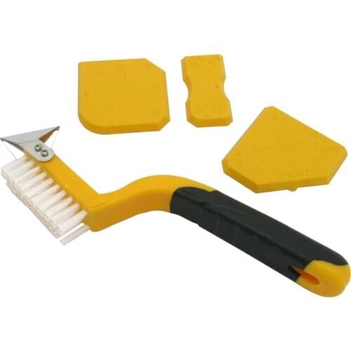 4 PCS sealing tool scraper kit Sealant Grout Scraper Removal Caulking Tools