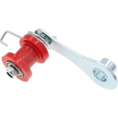 420/428/520/530 Chain Roller Pulley Tensioner Adjuster Slider Guide Clip Spring Bracket Kit for Dirt Pit Bike ATV