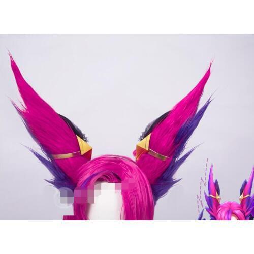 Anime LOL Rebel Xayah Ears Star Of The Guardian Props A