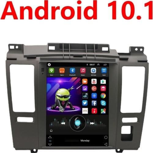 Android 10.1 9.7 inch Vertical Screen Tesla style Car GPS Radio Navigation Multimedia MP5 Player for Nissan Tiida 2004-2013