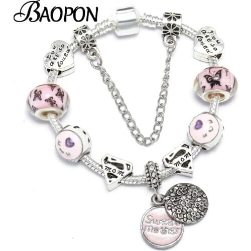 BAOPON Pink Bracelets