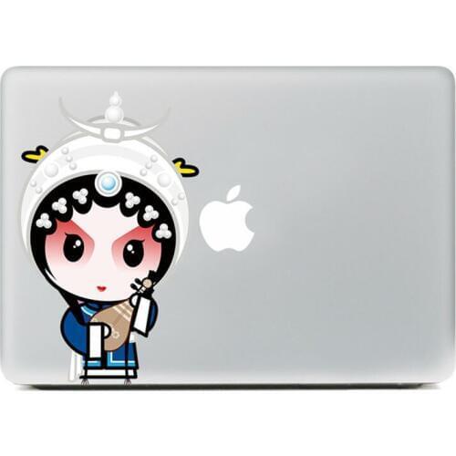 White Snake Chuan opera chara Vinyl Decal Notebook sticker on Laptop Sticker For DIY Macbook Pro Air 11 13 15 inch Laptop Skin