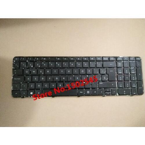 Free Shipping New Original Laptop Keyboard for HP G7-2000 G7-2001TX G7-2025TX G7-2145TX SP Keyboard with Frame 697477-071