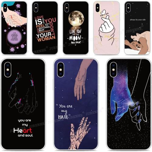 Love Darlin Couple Phone Case For BQ Aquaris X2 X Pro U U2 Lite V X5 E5 M5 E5s C VS Vsmart JOY Active 1 Plus 5035 5059 Fundas