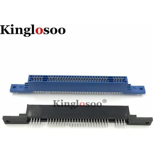 Black Blue 2.5 mm Interval Card Slot adapters connector for SFC SNES