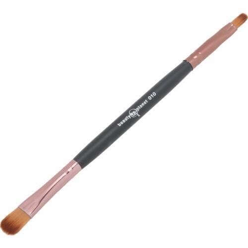 Cosmetic Double Ended Smokey Eye Brush Eye Shadow Blending Brush Black