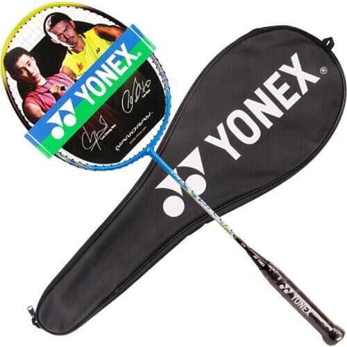 Original Yonex Kids Children Badminton Racket All Carbon Single Beat Nr-jr