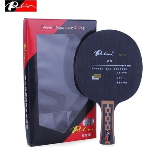 Palio TNT-1 (TNT1) TNT 1 7 Wood+4 carbon Table Tennis Blade for PingPong Racket