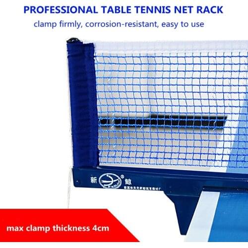 Professional Table Tennis Net Rack Screw Foldable Ping Pong Net Rack Outdoor Home Ping Pong Sports Exercise Equipments
