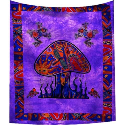 Nordic Wall Hanging Tapestry Psychedelic Bizarre Print Art Painting Decoration Backdrop Cloth for Bedroom Living Room