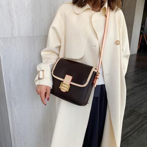 2019 hot Retro Chain Shoulder Bag Fashion Letter Large Capacity Messenger Tote Bag Flower Pattern Crossbody Purse Louie Vuiton