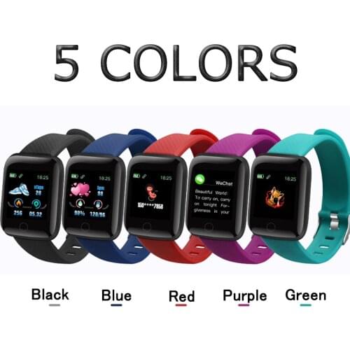 Smart Watch 116 Plus for Women Men Heart Rate Bracelet Fitness Tracker D13 Smartwatch Sport Smarth Watch For Android IOS