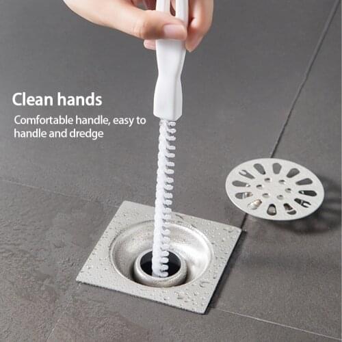 Home Kitchen Sink Pipe Dredger Cleaner Sticks Clog Remover Sewer Dredging Spring Pipe Hair Dredging Tool Bathroom Accessories