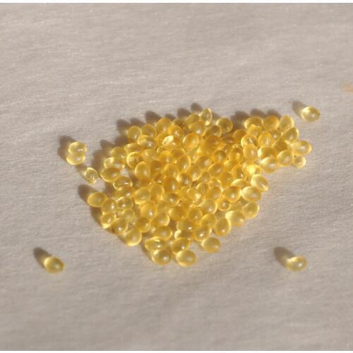 High Quality Yellow Ellipse Keratin Glue For Hair Extensions Clear Color Colloidal Particle Hotmelt Hot Pot 100g/bag GS002