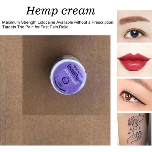 10g Tattoo Fast Numbing Cream Tattoo Assistance Piercing Painless Permanent Makeup Eyebrow Embroidered