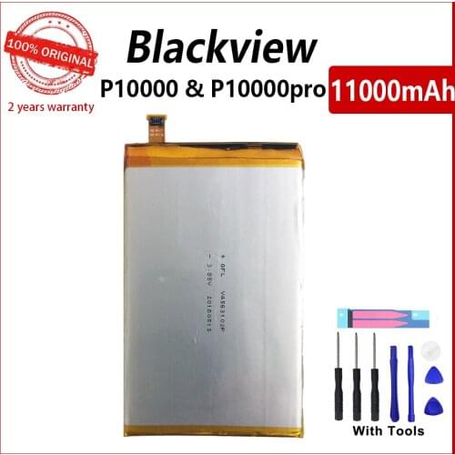 100% Original 11000mAh Phone Battery For Blackview P10000 Pro High quality Batteries With Tools+Tracking Number