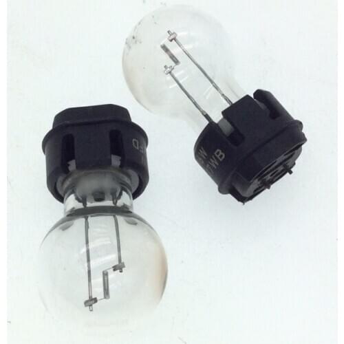 2pcs used second hand For Mercedes Benz S350 E230 car brake light bulb tail light PH16W PH16WY bulb signal light lamp