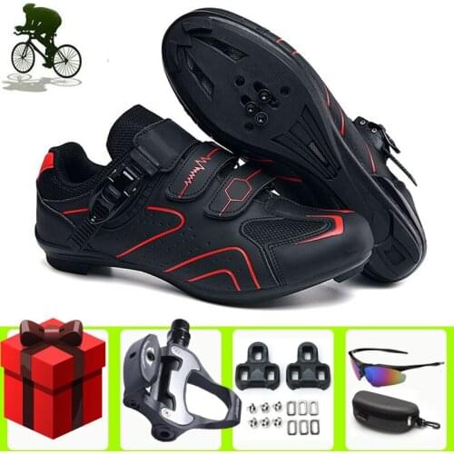 2021Road Cycling Shoes Sapatilha Ciclismo Bike Shoes Men Sneakers Women Breathable Self-locking Riding Sports Bicycle Shoes
