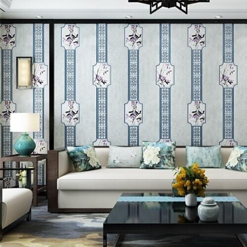 Beibehang 2019 Fashion personality decorative painting stereo classic deer velvet nonwoven TV bedroom living room 3d wallpaper
