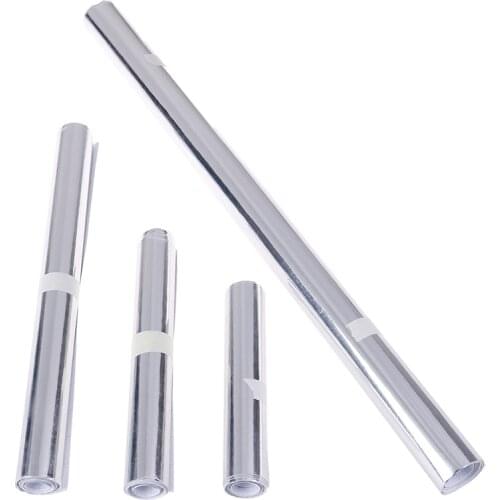 4 sizes The newest mirror silver Chrome Mirror flexible Vinyl Wrap Sheet Roll Film Car Sticker Decal Sheet