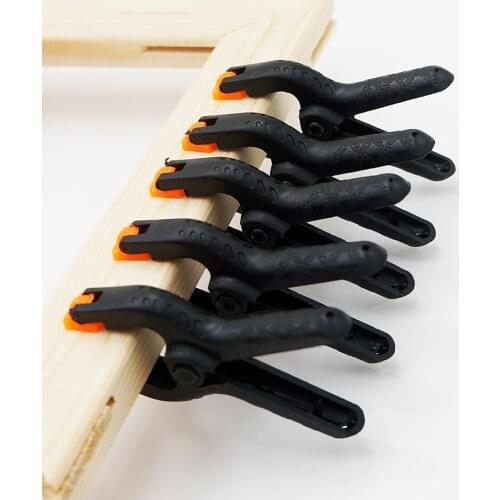 5Pcs/Pack 2 Inch Plastic Nylon Spring Clamp 2in 65mm Phone Tablet LCD Digitizer Screen Fastening Non-Slip Handle Repair Tool