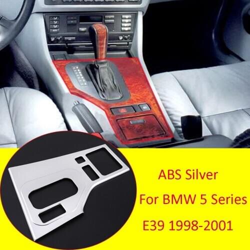 ABS Central Console Gear Shift Panel Cover For BMW 5 Series E39 1998-2001