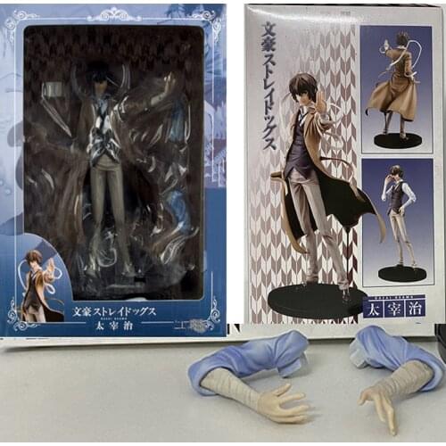 26cm Dazai Osamu Figure Bungo Stray Dogs Action FigureCollectible Model Toy Gift