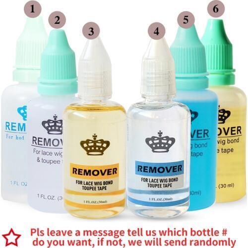 30ml Hair Glue Remover For Lace Wig Bond Toupee Skin Weft Tape Professional Hair Extension Hairstyle Beauty Accessory Salon Use