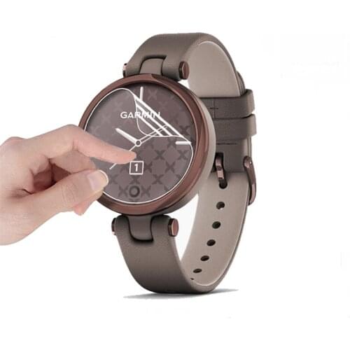 2 Pcs Soft TPU Clear Protective Film Smartwatch Guard For Garmin Lily Fasion Women Smart Watch Full LCD Screen Protector Cover