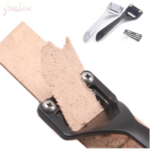 Leather Cutting Leather Shovel Knife Leather Skiving Knife for DIY Leather Working PGG21