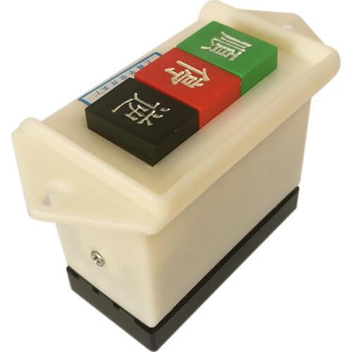 LAP-15/2 220V reversing switch button rocker switch Push Button Switch Box for Bench Drill or Grinding Machine Cutting Machine