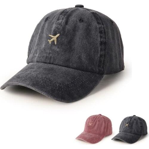 Ldslyjr 2021 Cotton Plane Embroidery Casquette Baseball Cap Adjustable Snapback Hats for Men and Women 08