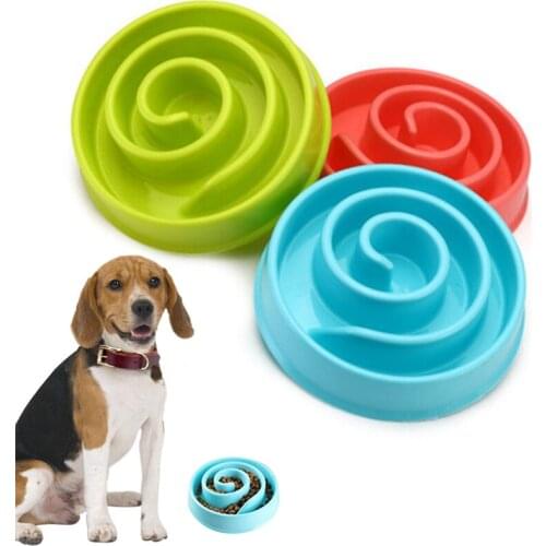 New Snail-shaped Dog Choking Prevention Puzzle Pet Bowl Puppies Slow Food Choking Prevention Bowl Anti-obesity Pet Supplies