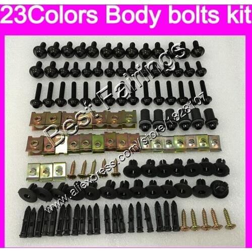 Fairing bolts full screw kit For HONDA VTR1000 2000 2001 2002 2003 04 2005 2006 RC51 SP1 SP2 VTR 1000 Complete Body screws Nuts