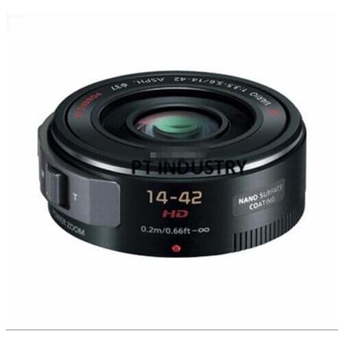 Original G X Vario PZ 14-42mm F3.5-5.6 OIS Black Zoom Lens For PANASONIC Lumix G X Vario PZ 14-42mm F3.5-5.6 OIS Lens