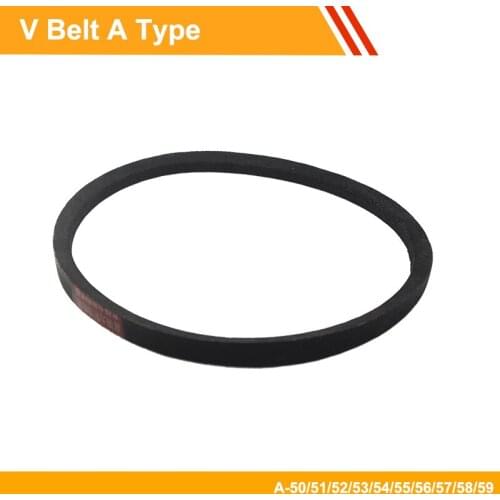 V Belt A Type Rubber Belts Transmission A-50/51/52/53/54/55/56/57/58/59 Drive V Belt for Household Appliances