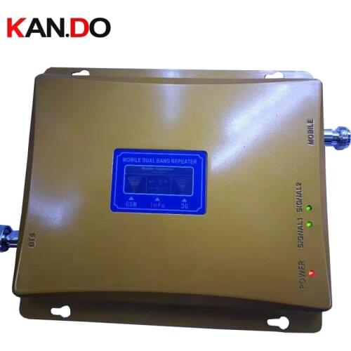 For RU Special Offer 25 Dbm Gain 68 Dbi Dual Bands GSM 3G Booster 2G Repeater 900Mhz 3g WCDMA Amplifier