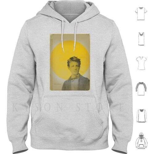Rimbaud Hoodie Long Sleeve Phone Case Tablet Cover Cool New Family Toddler Rimbuad France