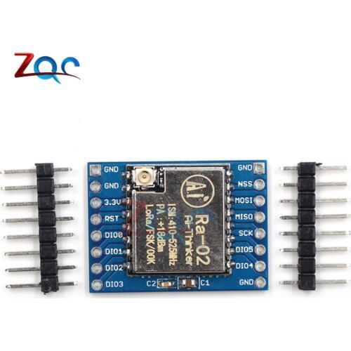 SX1278 LoRa Module 433M 433MHz 10KM Ra-02 Ai-Thinker Wireless Spread Spectrum Transmission Socket for Smart Home DIY