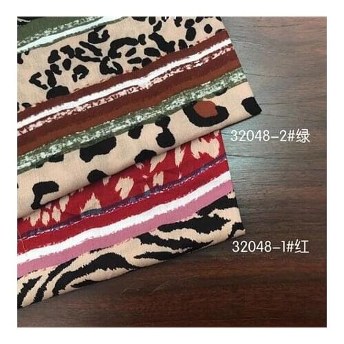 Rayon fabric dark floral printed fabric dress fabricLFCK080038